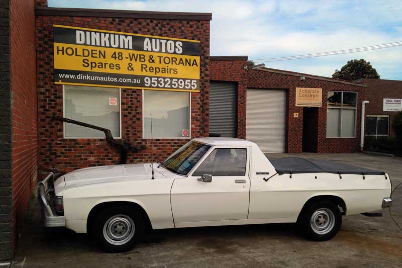 Dinkum Autos shop front